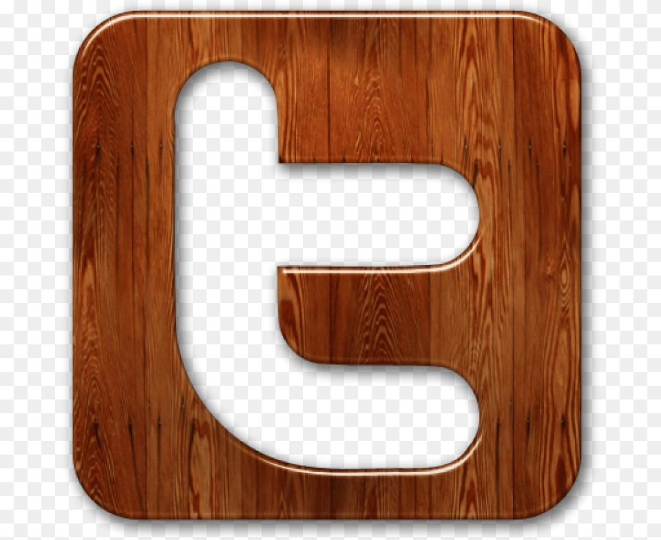 Logo De Twitter En Madera Twitter Logo Wood, Hardwood, Plywood, Furniture Png Image