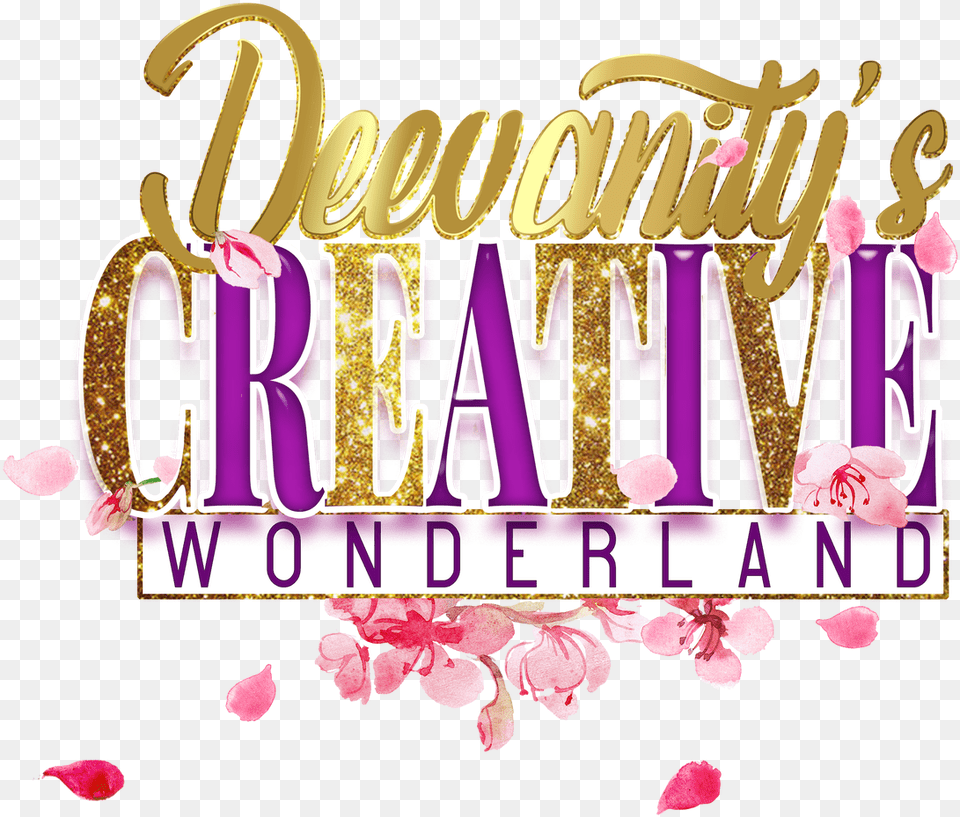 Logo Deevanitys Creative Wonderland Illustration, Flower, Plant, Purple, Petal Png