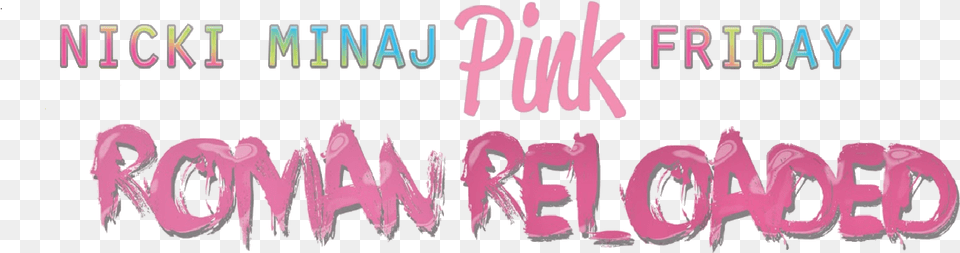 Logo Del Disco Pink Friday Nicki Minaj Pink Friday, Text, Art Png Image