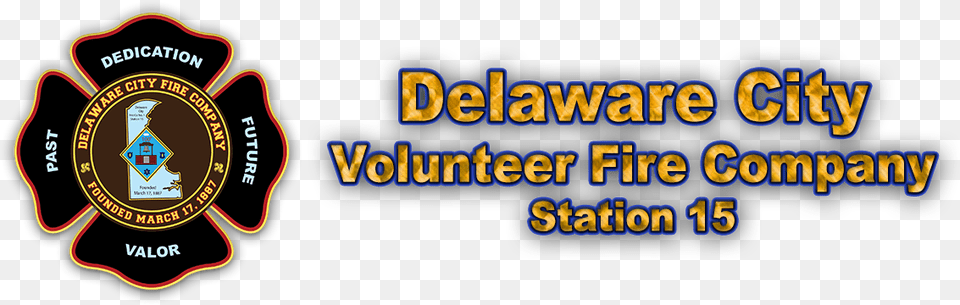Logo Delaware City Fire Company, Badge, Symbol, Food, Ketchup Free Transparent Png