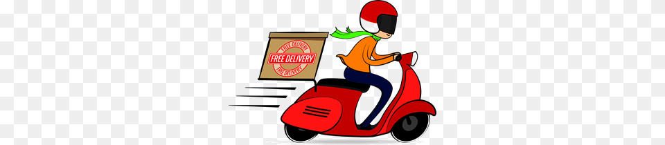 Logo Delivery Image, Grass, Lawn, Plant, Scooter Free Png Download