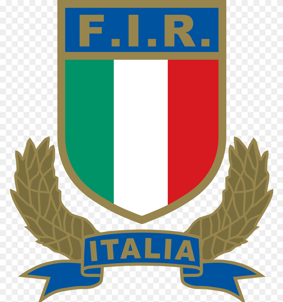 Logo Della F Italy National Rugby Union Team, Emblem, Symbol, Badge Free Transparent Png