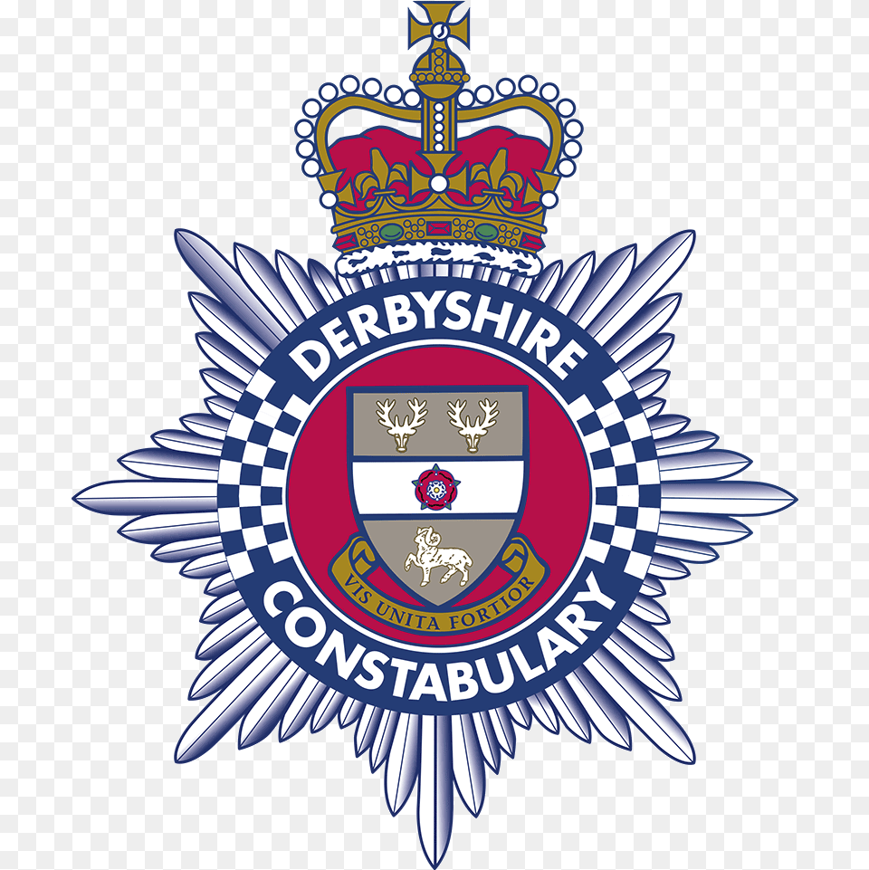 Logo Derbyshire Police Derbyshire Police Logo, Badge, Emblem, Symbol Free Png Download