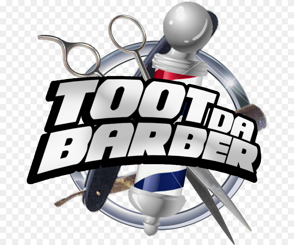 Logo Design Barber Shop, Sword, Weapon, Ammunition, Grenade Free Png Download