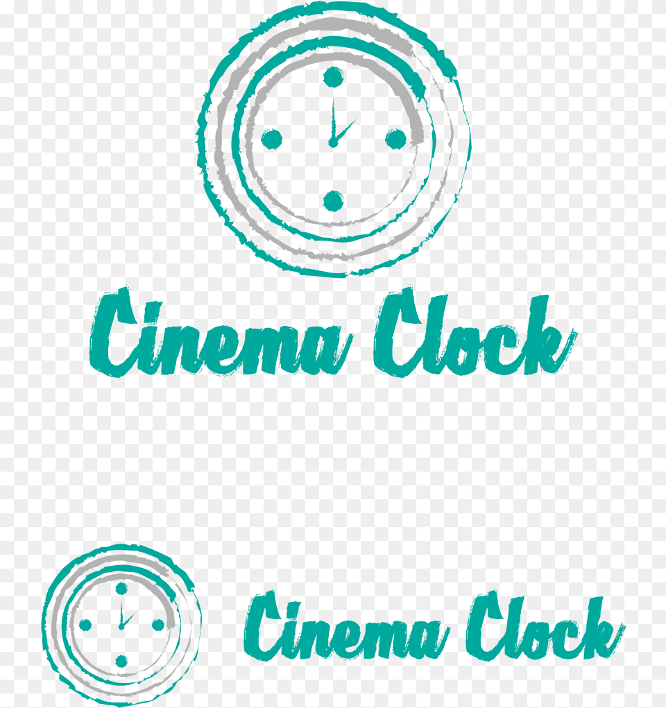 Logo Design By Assa For Cinema Clock Inc Circle, Analog Clock, Machine, Wheel Png