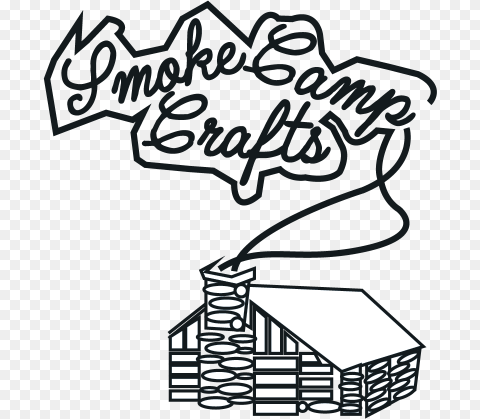 Logo Design By Blinker 00 For Smoke Camp Crafts Cartoon, Architecture, Building, Countryside, Hut Free Png Download