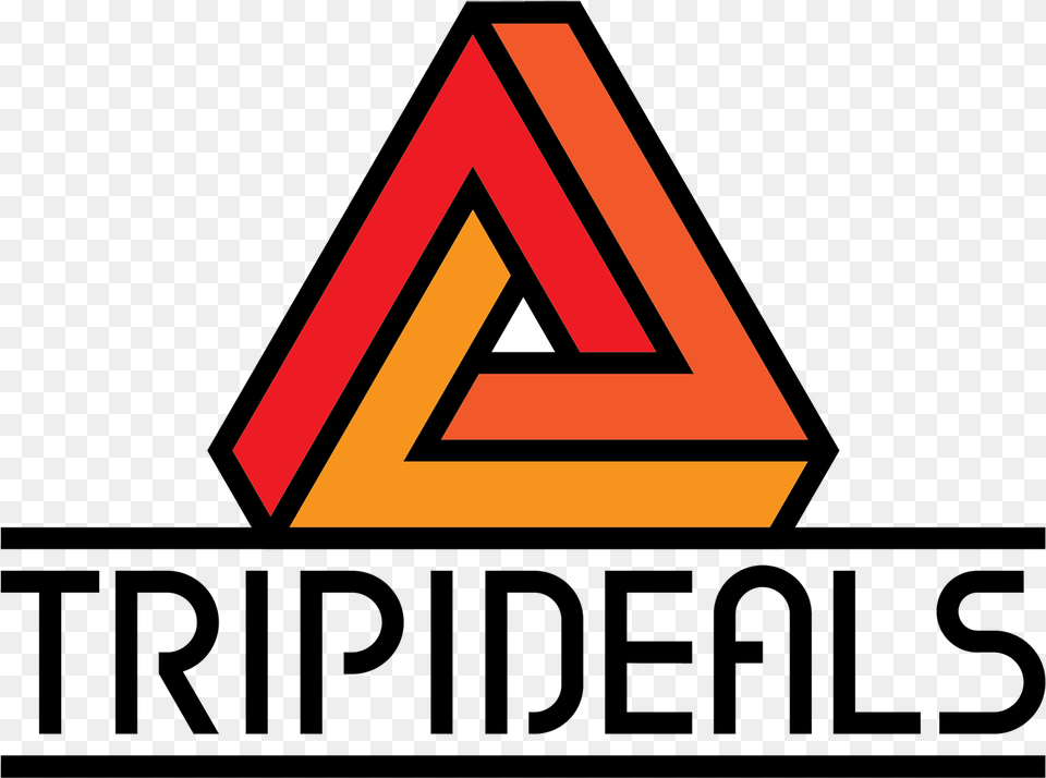 Logo Design By Gallo For Tripideals Triangle, Road Sign, Sign, Symbol Free Png