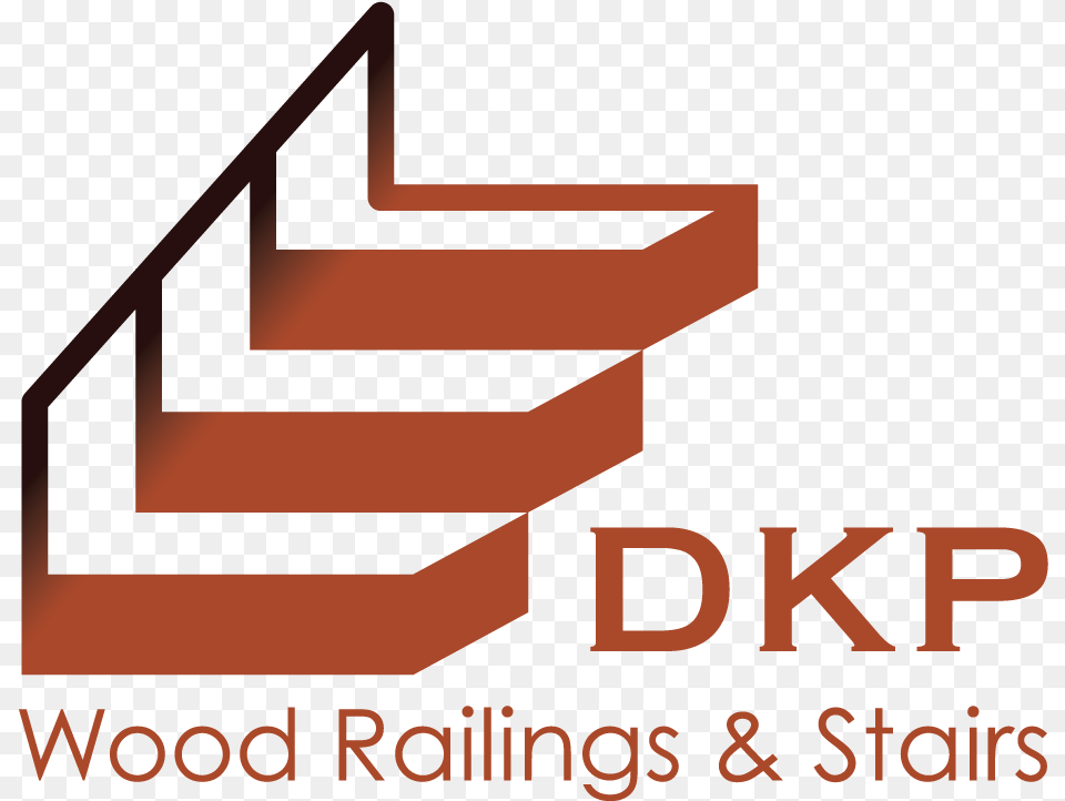 Logo Design By Hanna 2 For Dkp Wood Railings And Stairs Stairs, Architecture, Building, Handrail, House Free Transparent Png