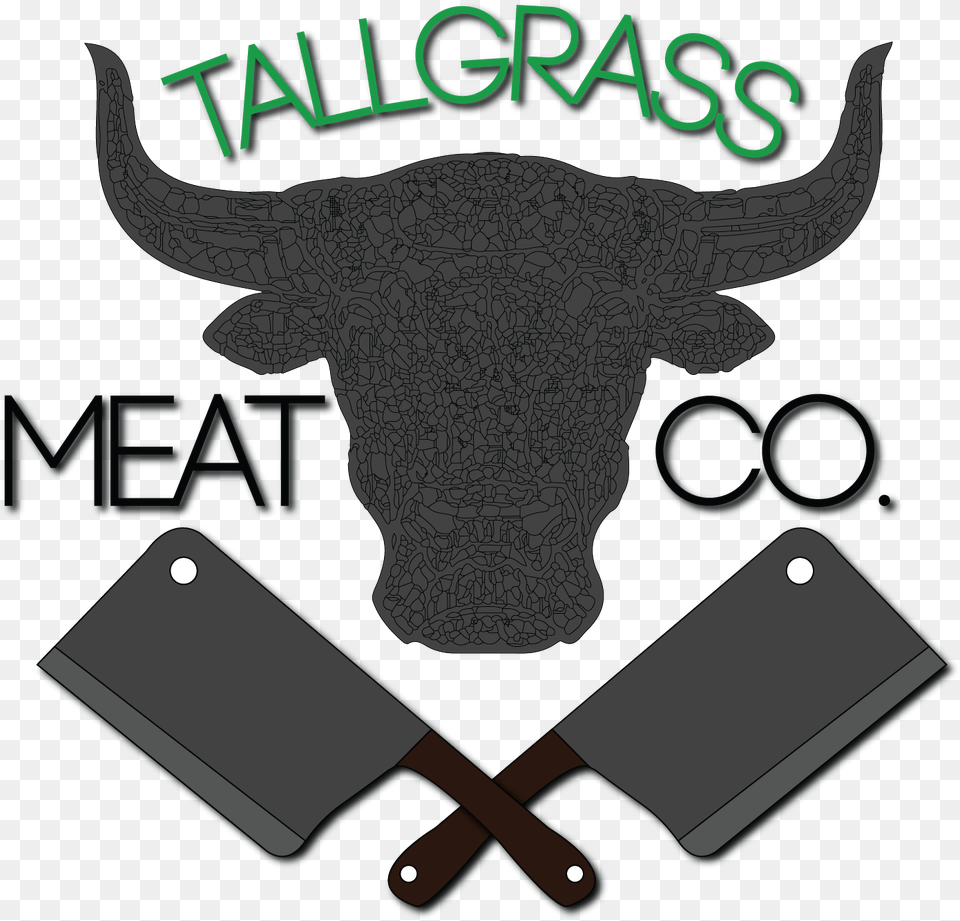 Logo Design By Jn Design Company For Tallgrass Meat Bull, Animal, Mammal, Buffalo, Wildlife Png