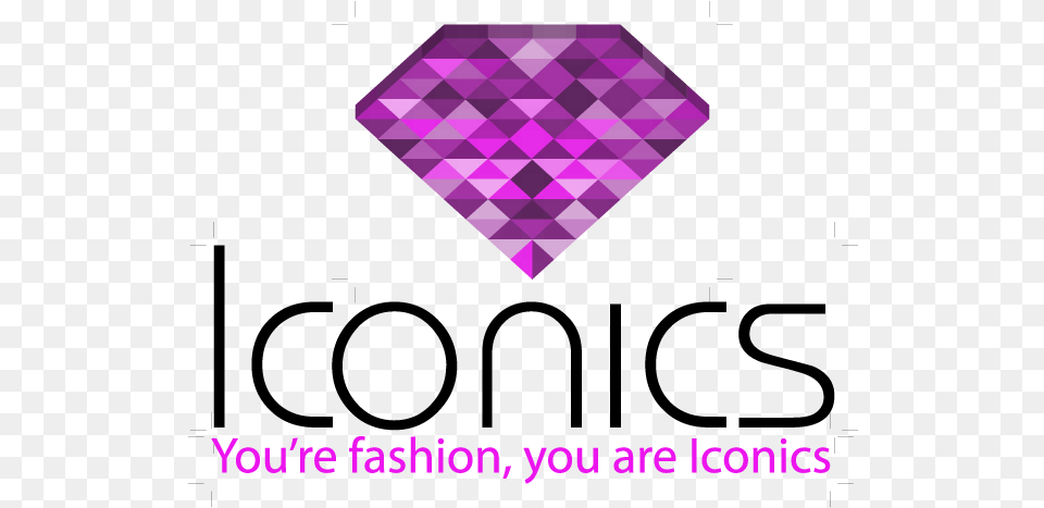 Logo Design By Koolaid North For Iconics Amethyst, Accessories, Gemstone, Jewelry, Purple Png