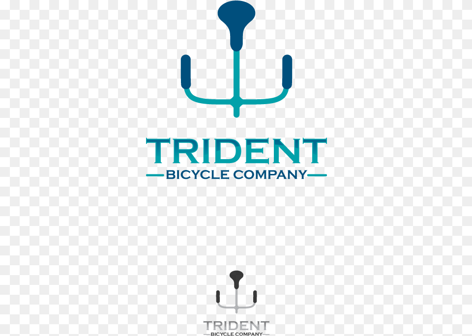 Logo Design By Neil For Trident Bicycle Company Graphic Design, Electronics, Hardware, Chandelier, Lamp Free Transparent Png