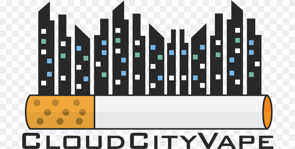 Logo Design By S H A D For Cloud City Vape Graphic Design, Scoreboard Free Transparent Png