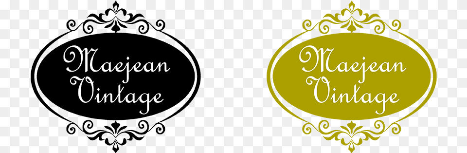 Logo Design By Saulogchito For Maejean Vintage Calligraphy, Text Free Transparent Png