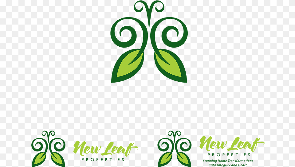 Logo Design By Saulogchito For New Leaf Properties Leaf, Art, Floral Design, Graphics, Green Free Png Download