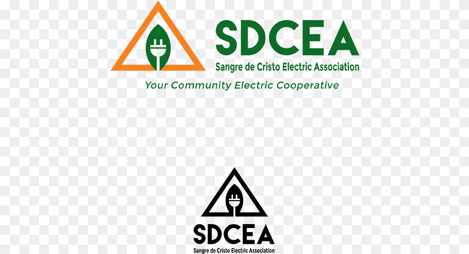 Logo Design By Saulogchito For Sangre De Cristo Electric Triangle, Green Free Png