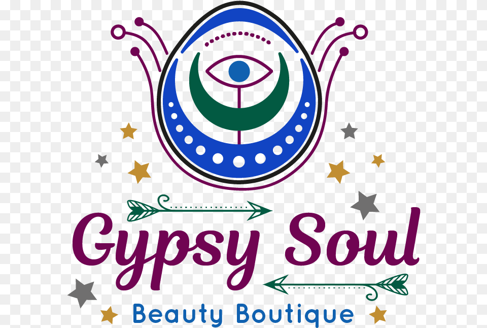 Logo Design By Shanchud For Gypsy Soul Beauty Boutique Graphic Design, Pattern Free Transparent Png