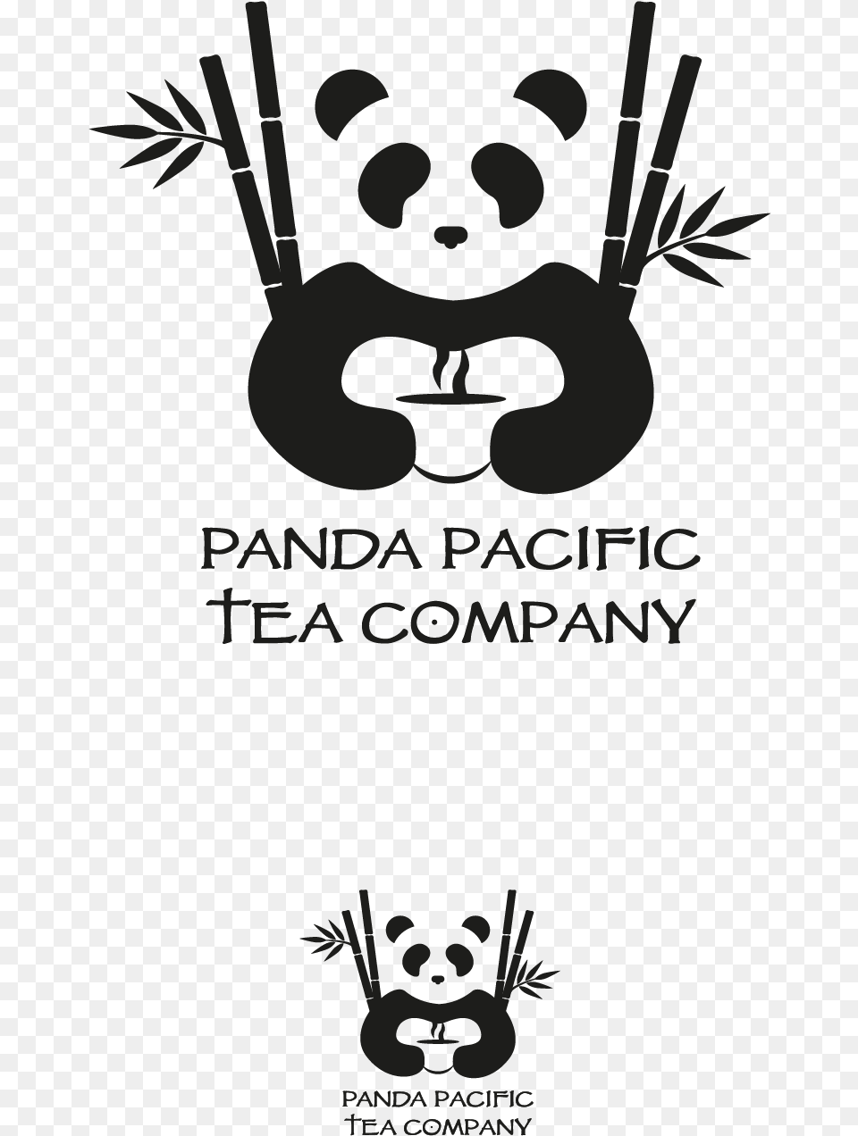 Logo Design By Shanchud For Panda Pacific Tea Company Tea, Advertisement, Poster Free Transparent Png