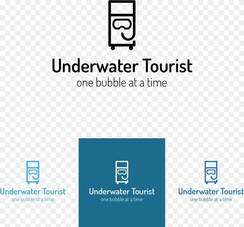 Logo Design By Shanchud For Underwater Tourist Graphic Design, Text, Computer, Electronics, Pc Png Image