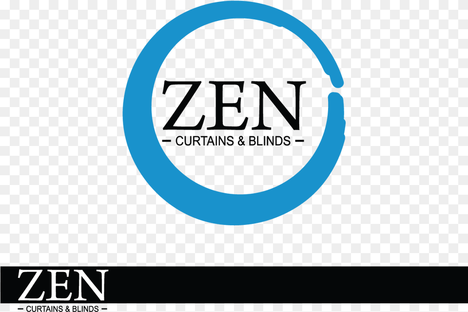 Logo Design By Smdhicks For Zen Curtains Amp Blinds Circle, Astronomy, Moon, Nature, Night Free Transparent Png