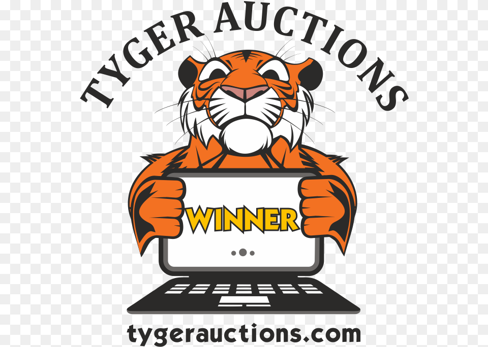 Logo Design By Studio Dab For Tiger Auctions Smart City, Computer, Electronics, Pc, Laptop Free Transparent Png
