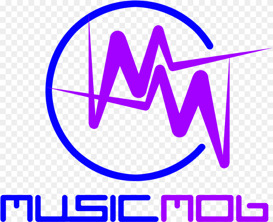 Logo Design By Suhaib For Music Mob Rebuild Music, Light, Purple Png Image