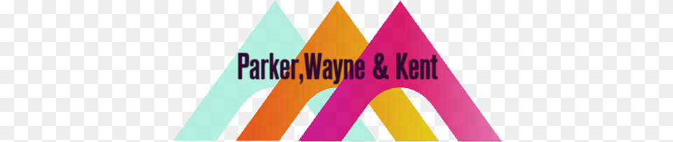 Logo Design By Tna For Parker Wayne Amp Kent Graphic Design, Triangle, Art, Graphics, Person Free Transparent Png