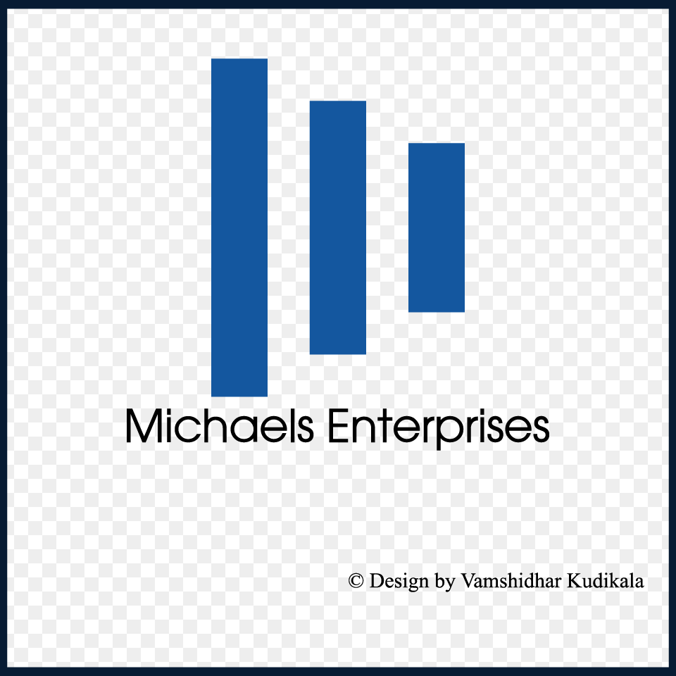 Logo Design By Vamshidhar K For Michaels Enterprises Enterprise Rent A Car, Bar Chart, Chart, Text Free Transparent Png
