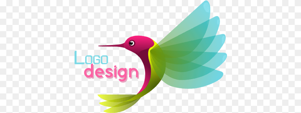 Logo Design Company In Ahmedabad Graphic Logo Design Graphics Logo, Animal, Bird, Hummingbird Free Png