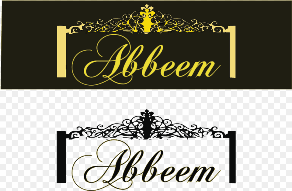 Logo Design Contests Luxury Calligraphy, Handwriting, Text, Blackboard Free Png
