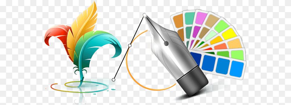 Logo Design Creative, Art, Pen Free Png Download