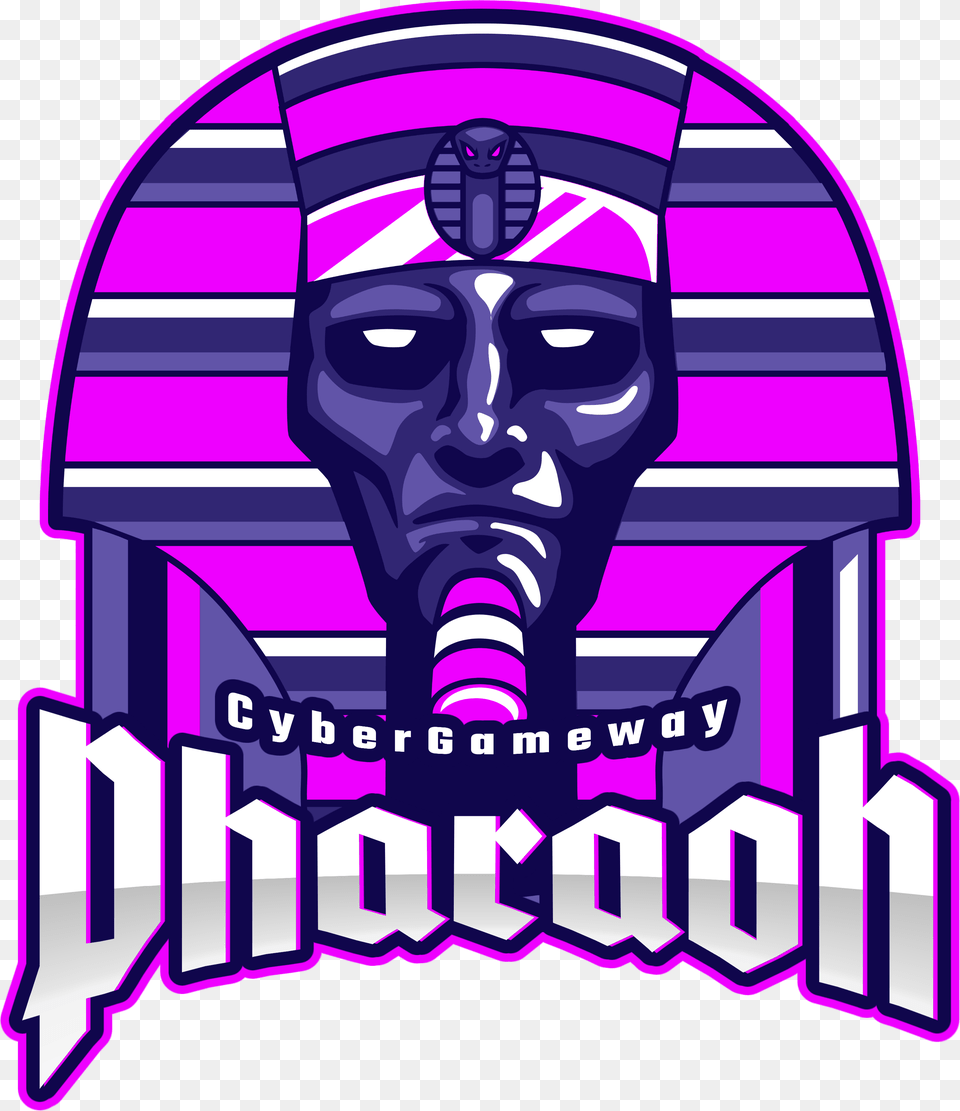 Logo Design Cybergameway Language, Purple, Cap, Clothing, Hat Free Png Download