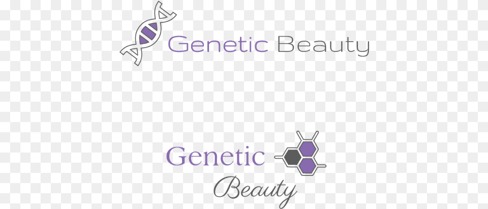 Logo Design For Genetic Beauty Vector Graphic Design Graphic Design, Purple, Blackboard, Outdoors Free Png