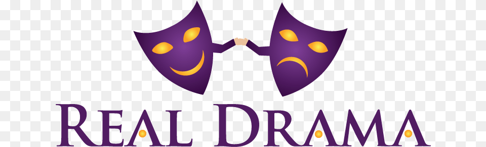 Logo Design For Real Drama Smile, Purple, Animal, Fish, Sea Life Free Png