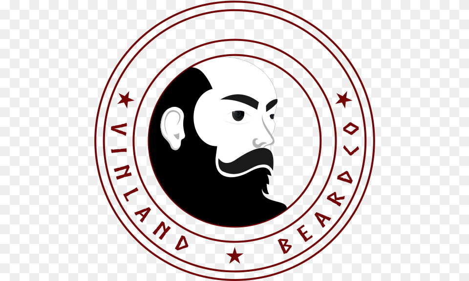 Logo Design For Vinland Beard Circle, Emblem, Symbol, Baby, Person Png