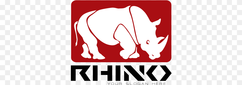 Logo Design Gallery Inspiration Red Rhino, Animal, Wildlife, Mammal, Fish Png Image