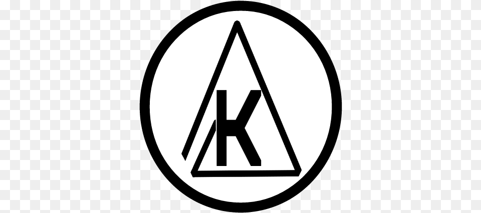 Logo Dessin K Text Freetoedit Picsart K Logo, Triangle, Symbol, Astronomy, Moon Free Transparent Png