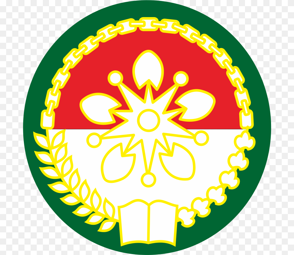 Logo Dharma Wanita Format Coreldraw Logo Dharma Wanita Vector, Emblem, Symbol, Light, Disk Free Transparent Png