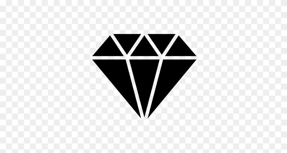 Logo Diamond Image, Accessories, Gemstone, Jewelry, Triangle Free Transparent Png