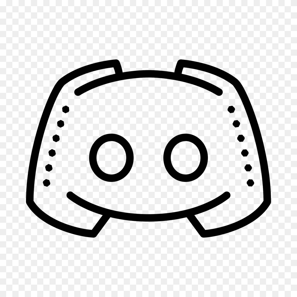 Logo Discord Icon, Gray Png Image