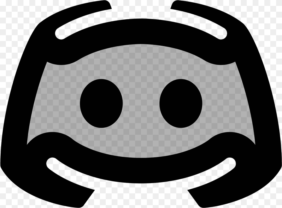 Logo Discord Icon Black Discord Logo, Gray Png Image