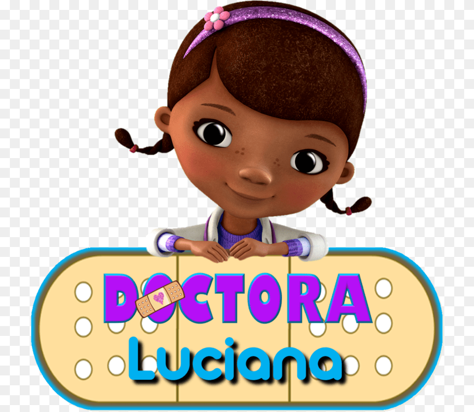 Logo Doctora Juguetes Doc Mcstuffins, Doll, Toy, Face, Head Free Png