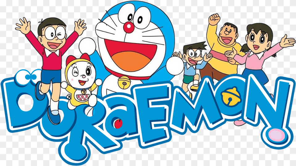 Logo Doraemon 9 Logo Doraemon, Baby, Person, Face, Head Png Image