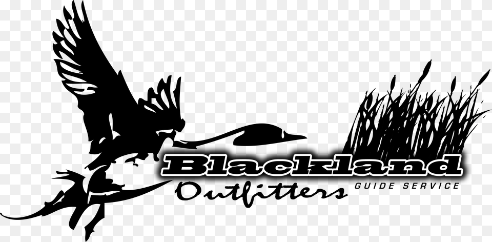 Logo Download Blackland Outfitters Guide Service, Stencil, Silhouette Png Image