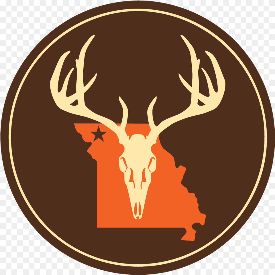 Logo Northwest Missouri Outfitters, Antler, Animal, Deer, Mammal Free Png Download