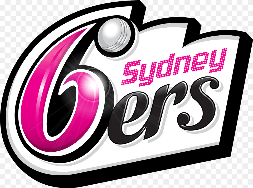 Logo Download Sydney Sixers Logo, Text, Symbol, Disk Free Transparent Png