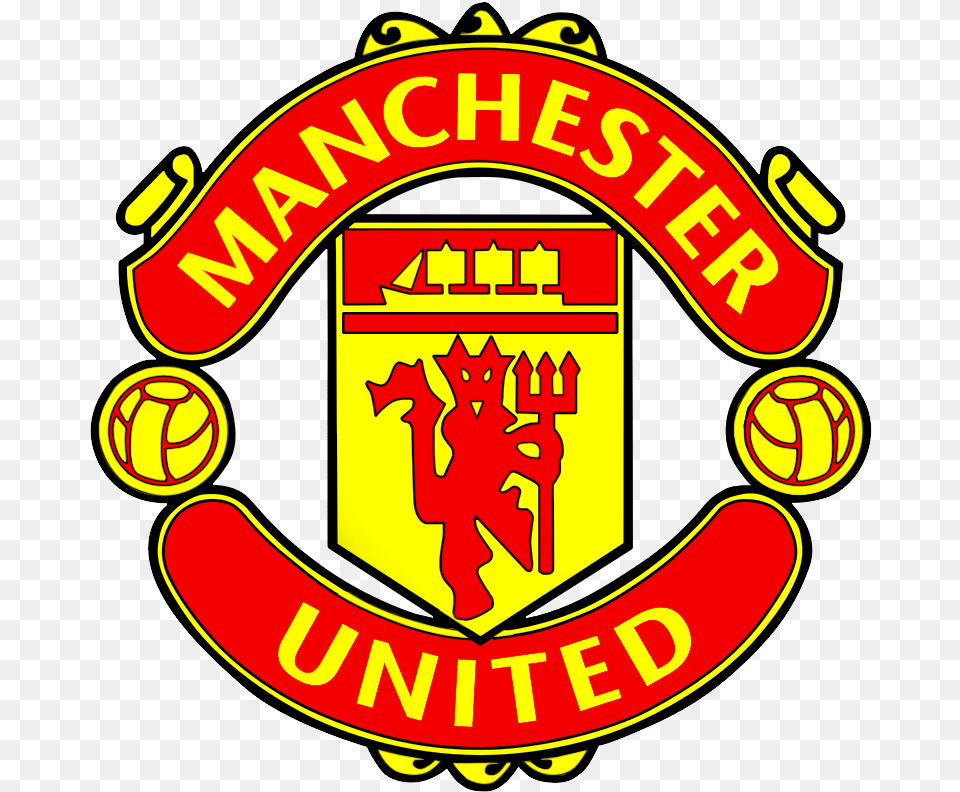 Logo Dream League Manchester United, Dynamite, Weapon, Emblem, Symbol Free Transparent Png