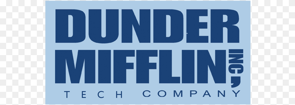 Logo Dunder Mifflin Logo, Text, Advertisement, Scoreboard Png Image