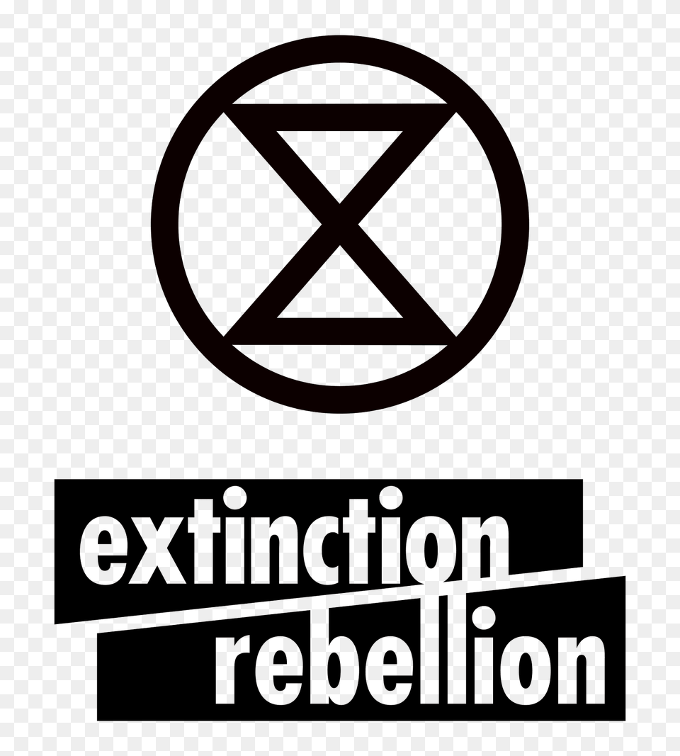 Logo Extinction Rebellion Vertical Clipart, Symbol Free Transparent Png