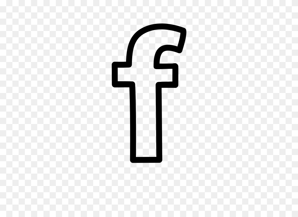 Logo Facebook Bianco Image, Gray Free Png