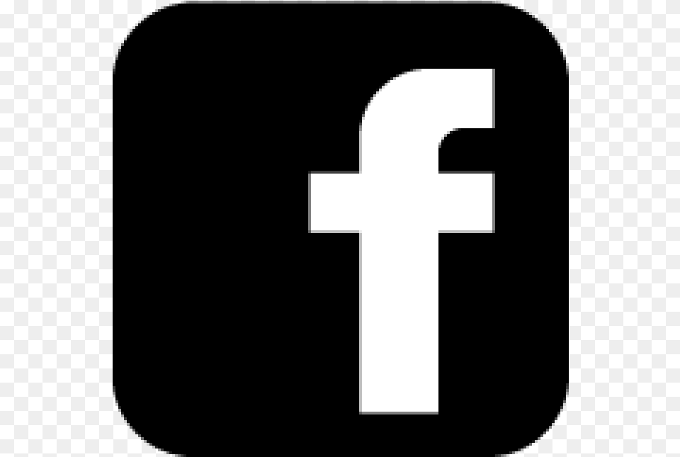 Logo Facebook Black And White Computer Icons Logo Facebook Bw, Cross, Symbol, Cutlery Free Png